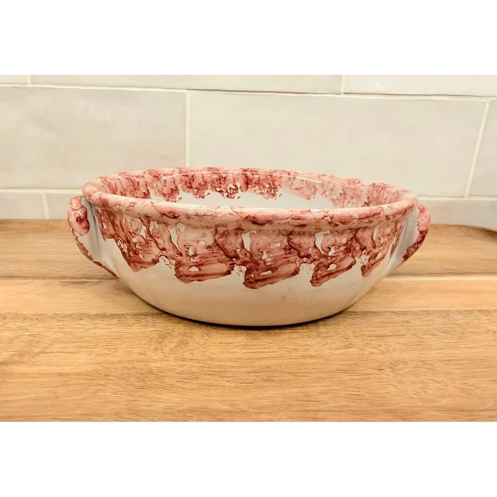 Artisti della Ceramica Italy La Spaghettata Ind Sized Pasta‎ Serving Bowl Recipe